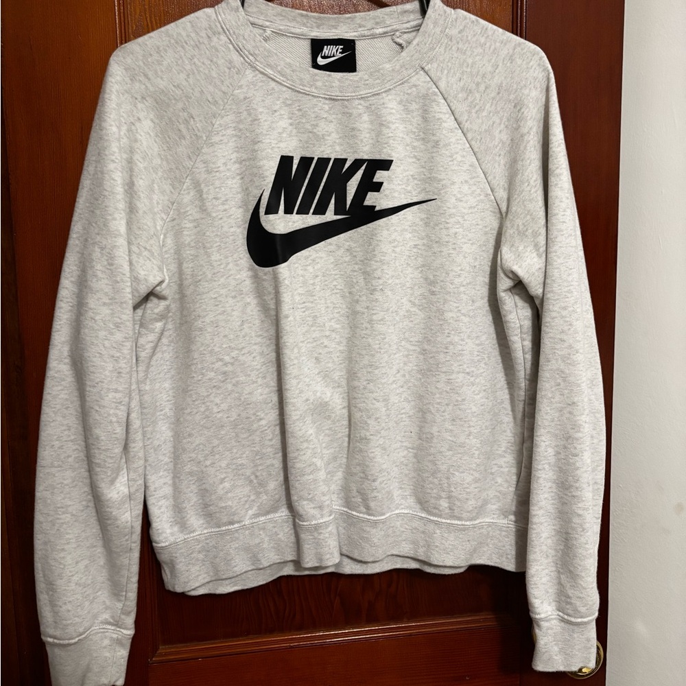 Nike Cream Crewneck - S
